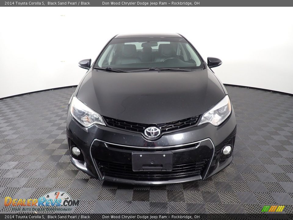 2014 Toyota Corolla S Black Sand Pearl / Black Photo #5