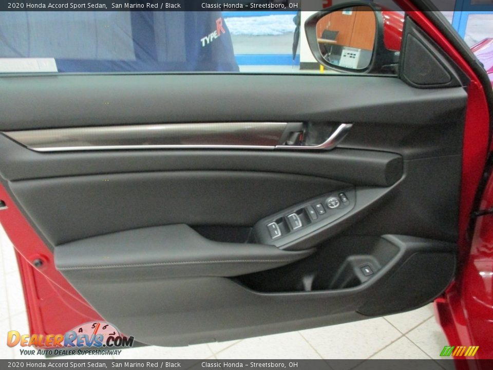2020 Honda Accord Sport Sedan San Marino Red / Black Photo #27