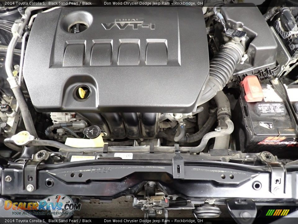 2014 Toyota Corolla S Black Sand Pearl / Black Photo #7