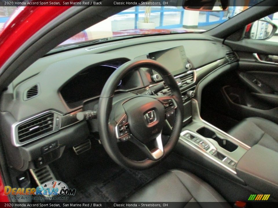 2020 Honda Accord Sport Sedan San Marino Red / Black Photo #28