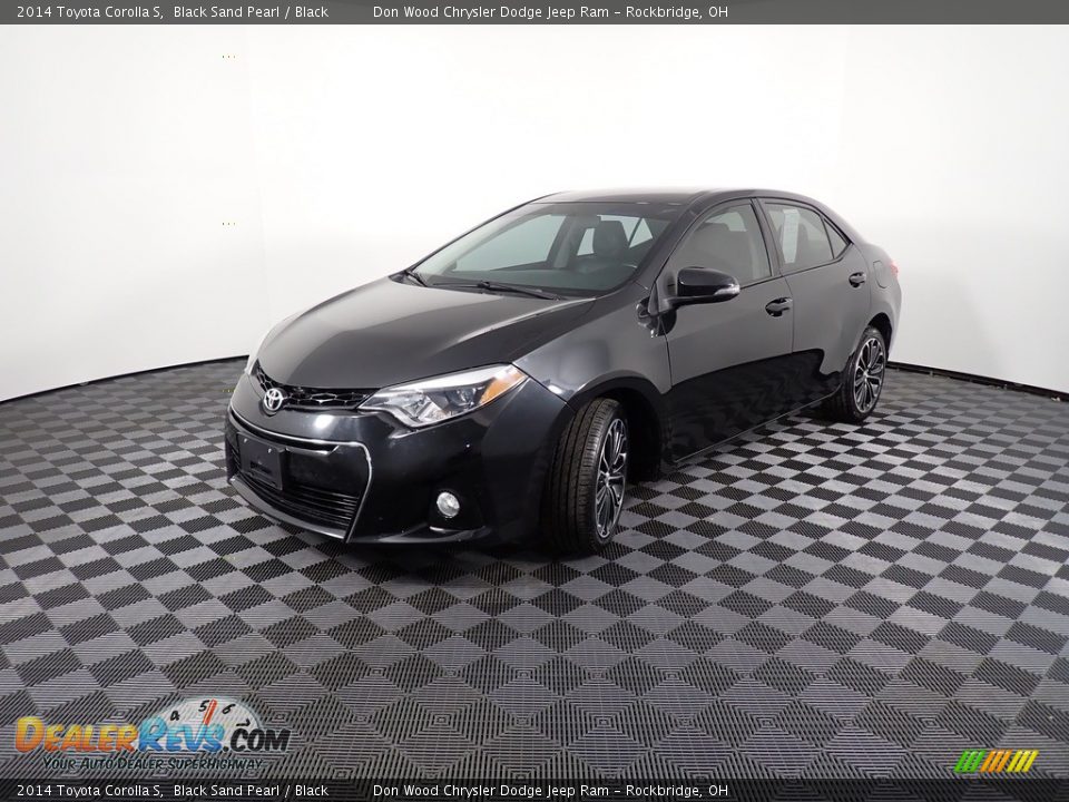2014 Toyota Corolla S Black Sand Pearl / Black Photo #8