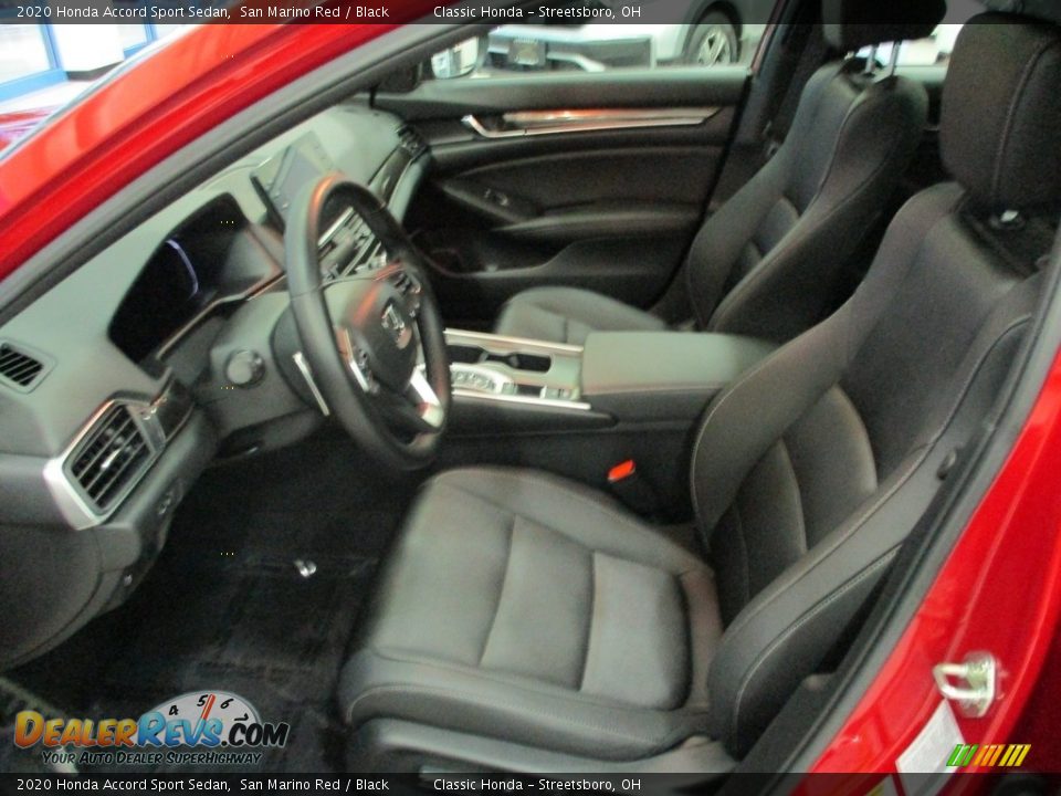 2020 Honda Accord Sport Sedan San Marino Red / Black Photo #29