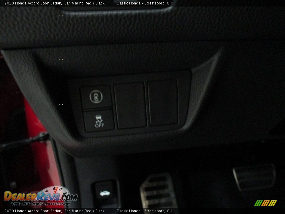 2020 Honda Accord Sport Sedan San Marino Red / Black Photo #30