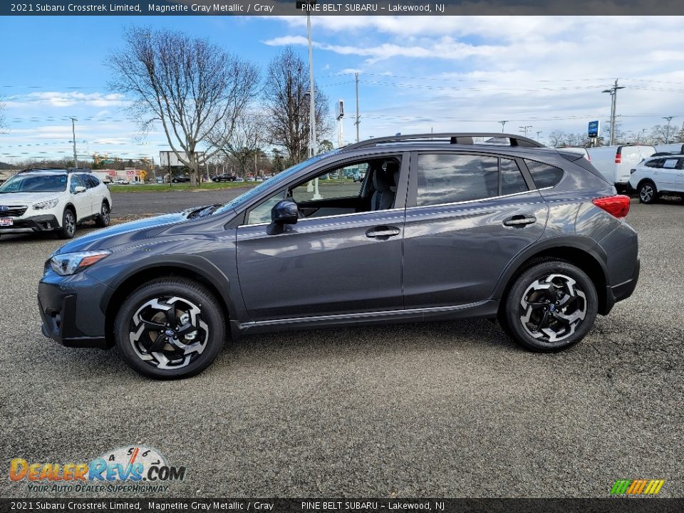 2021 Subaru Crosstrek Limited Magnetite Gray Metallic / Gray Photo #4