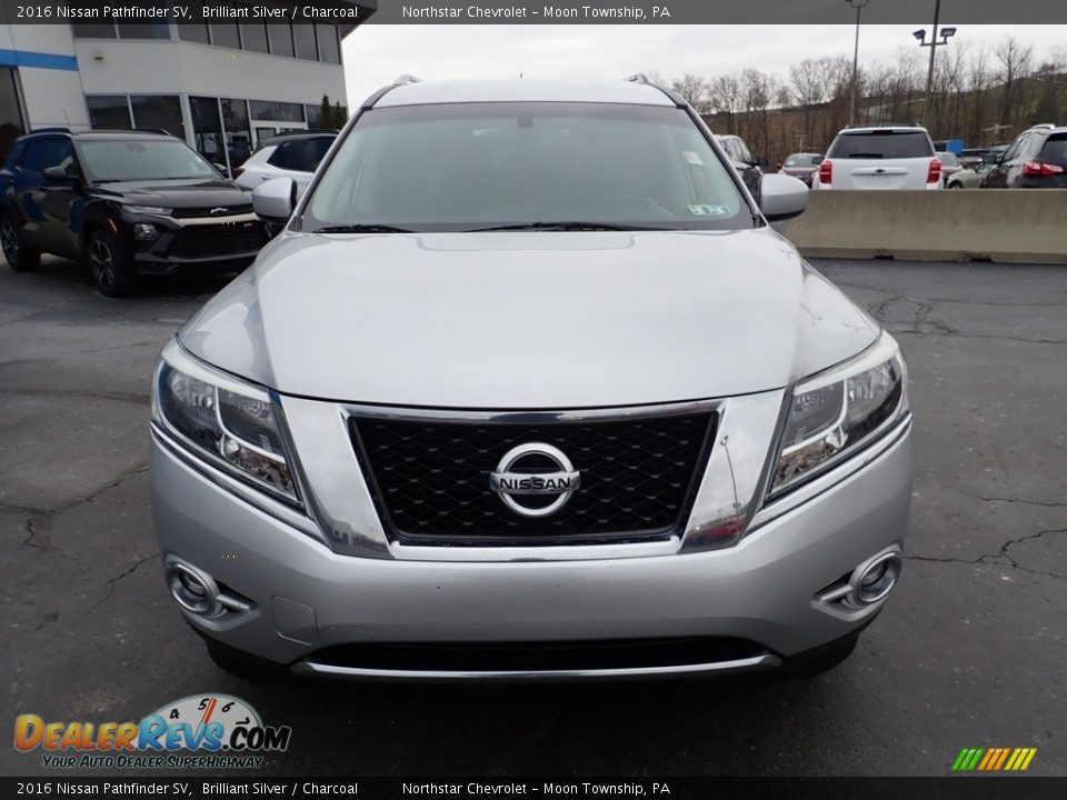 2016 Nissan Pathfinder SV Brilliant Silver / Charcoal Photo #13