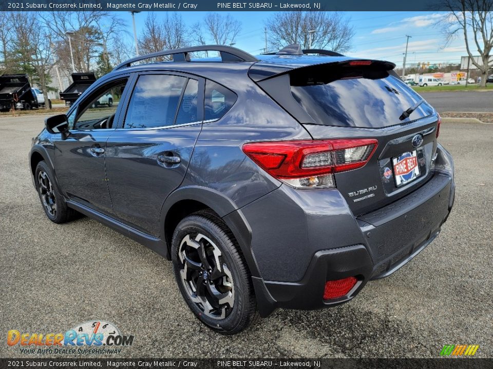 2021 Subaru Crosstrek Limited Magnetite Gray Metallic / Gray Photo #6