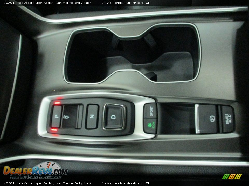 2020 Honda Accord Sport Sedan San Marino Red / Black Photo #35