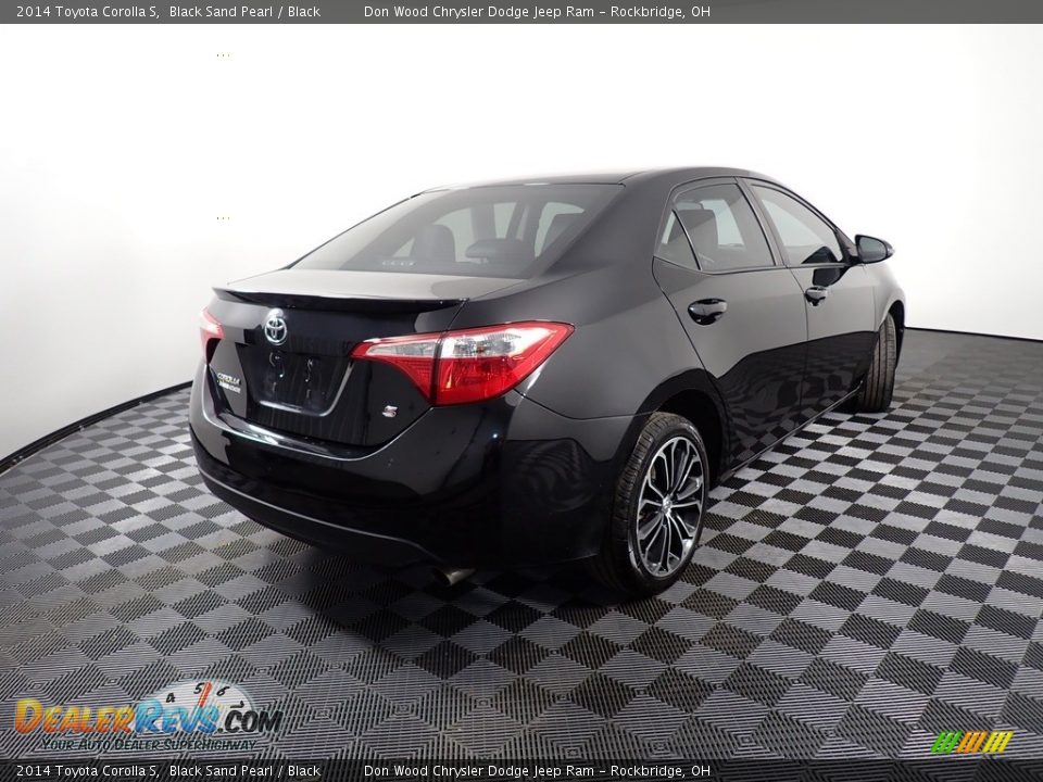 2014 Toyota Corolla S Black Sand Pearl / Black Photo #15