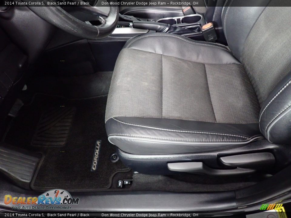 2014 Toyota Corolla S Black Sand Pearl / Black Photo #20