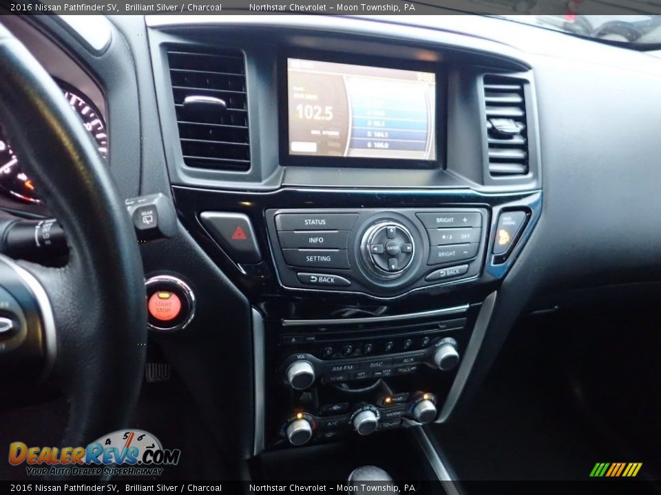 2016 Nissan Pathfinder SV Brilliant Silver / Charcoal Photo #27