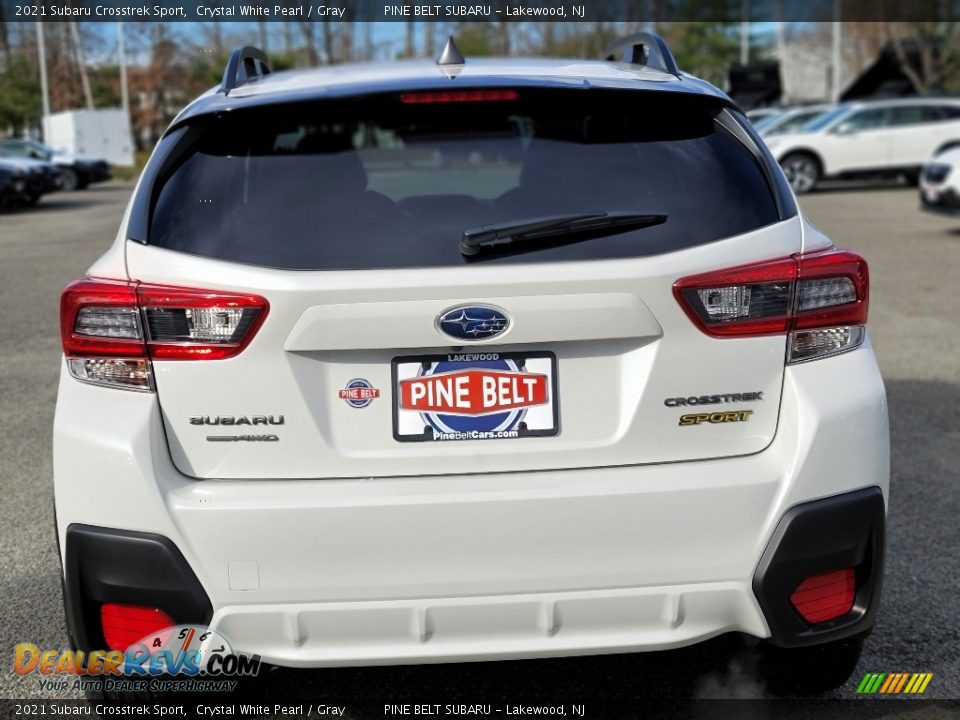 2021 Subaru Crosstrek Sport Crystal White Pearl / Gray Photo #7