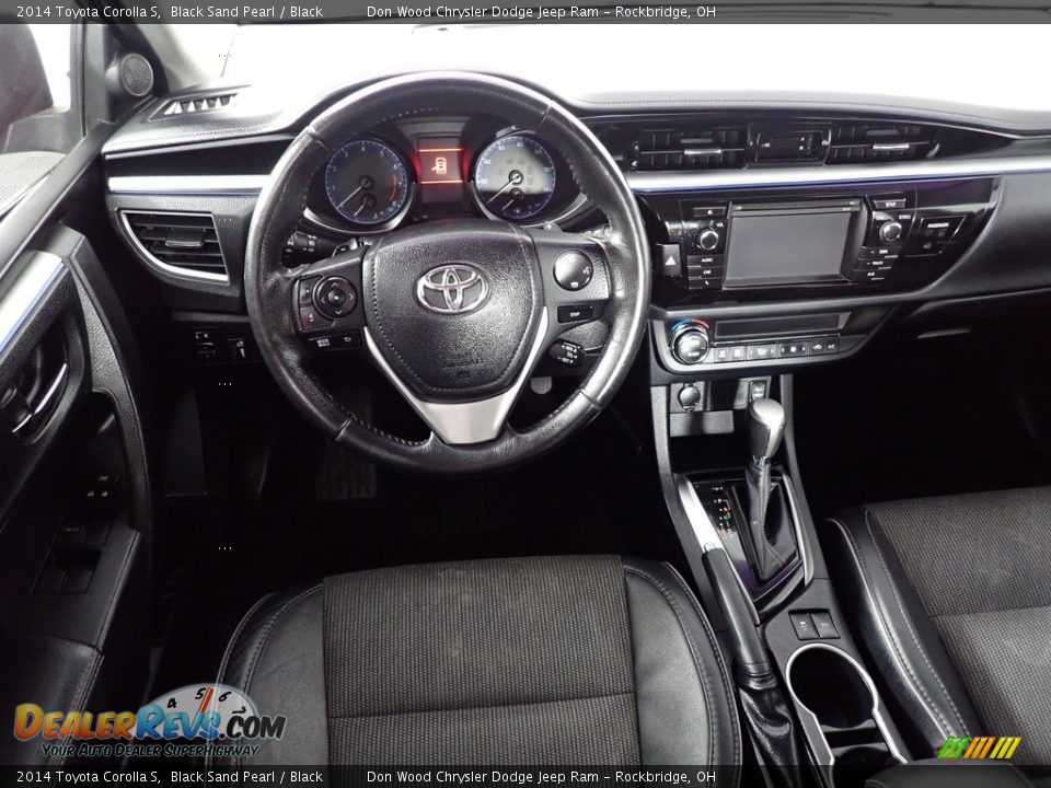 2014 Toyota Corolla S Black Sand Pearl / Black Photo #26