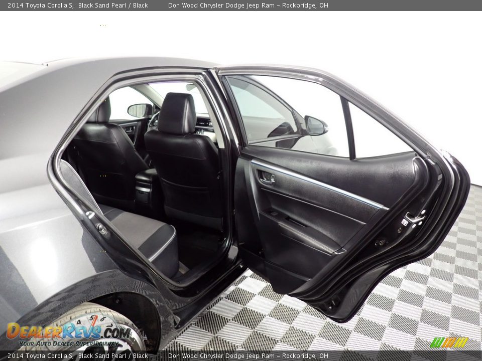 2014 Toyota Corolla S Black Sand Pearl / Black Photo #27