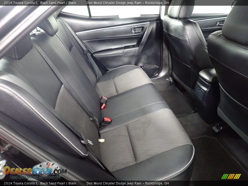 2014 Toyota Corolla S Black Sand Pearl / Black Photo #28