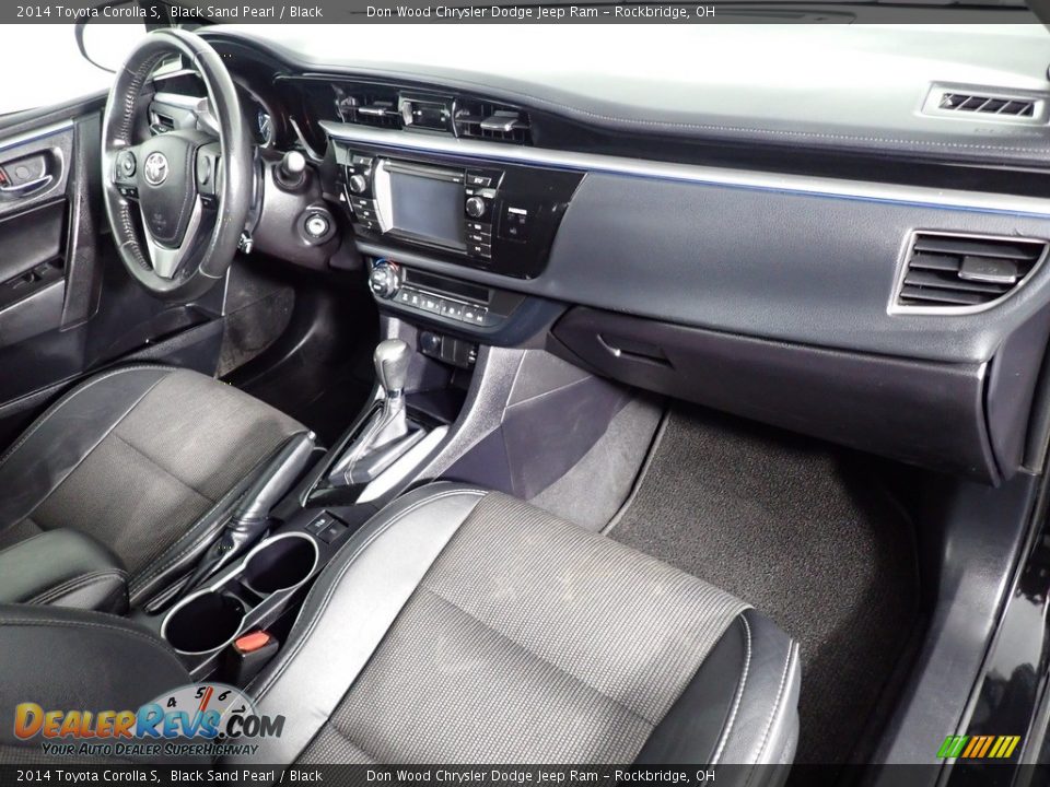 2014 Toyota Corolla S Black Sand Pearl / Black Photo #31
