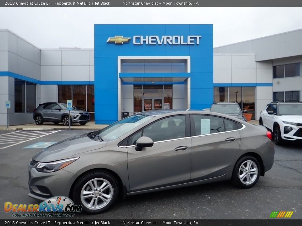 2018 Chevrolet Cruze LT Pepperdust Metallic / Jet Black Photo #1