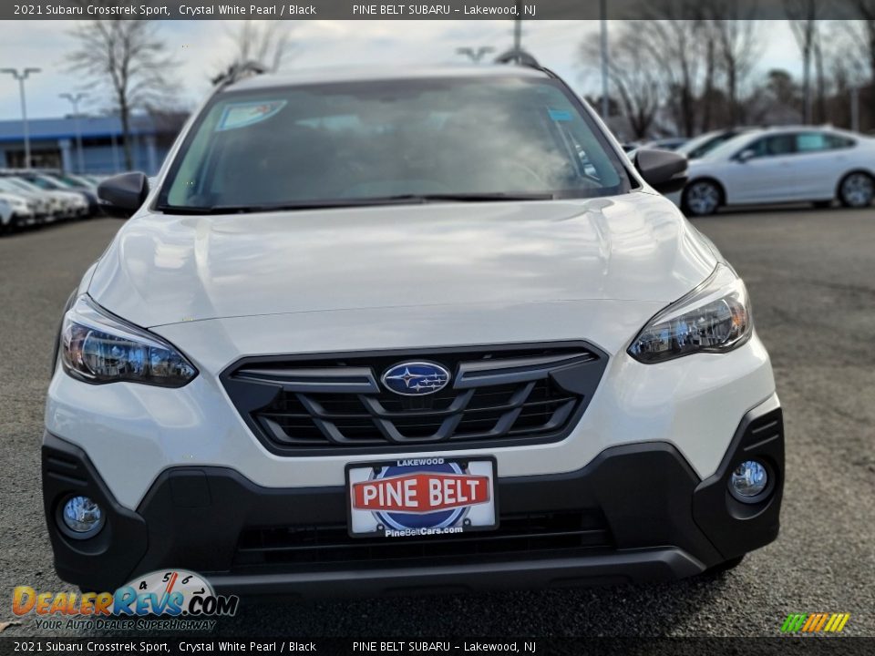 2021 Subaru Crosstrek Sport Crystal White Pearl / Black Photo #3