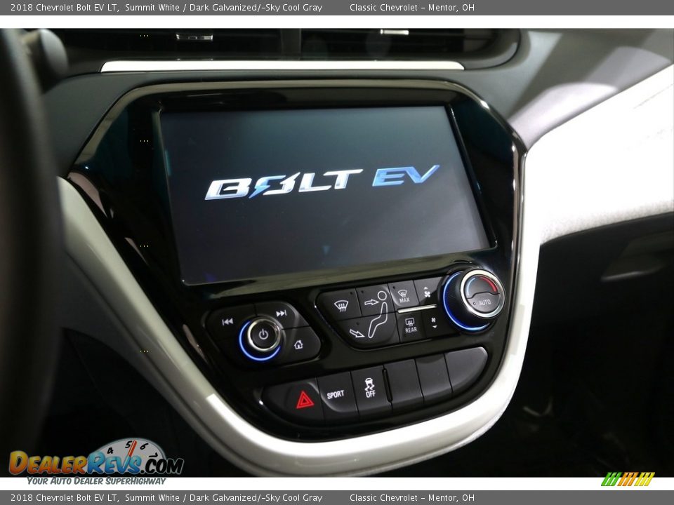 2018 Chevrolet Bolt EV LT Summit White / Dark Galvanized/­Sky Cool Gray Photo #10