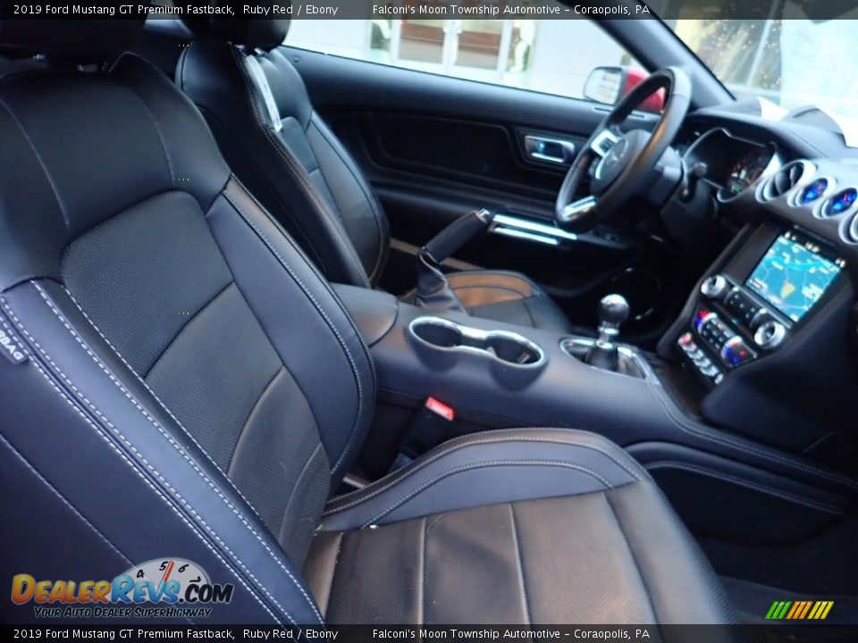2019 Ford Mustang GT Premium Fastback Ruby Red / Ebony Photo #10