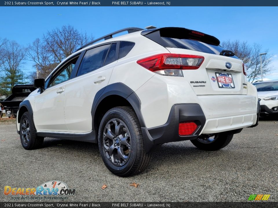 2021 Subaru Crosstrek Sport Crystal White Pearl / Black Photo #6