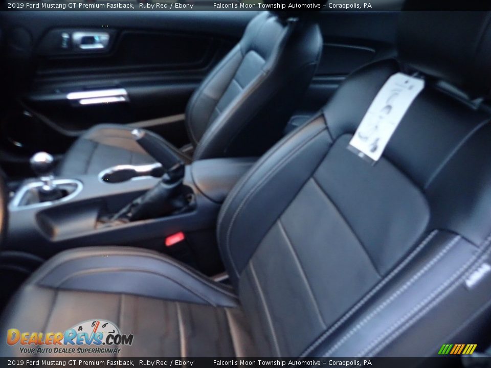 2019 Ford Mustang GT Premium Fastback Ruby Red / Ebony Photo #14