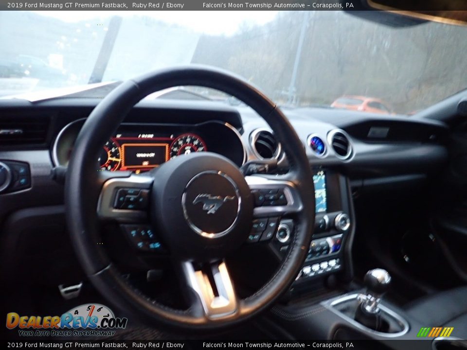 2019 Ford Mustang GT Premium Fastback Ruby Red / Ebony Photo #16