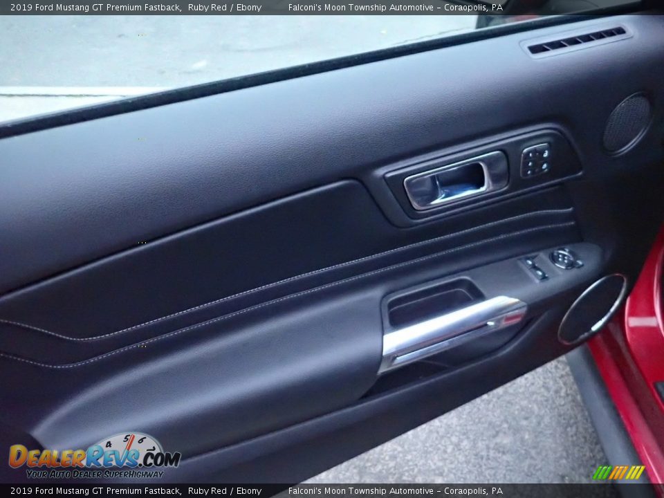 2019 Ford Mustang GT Premium Fastback Ruby Red / Ebony Photo #17