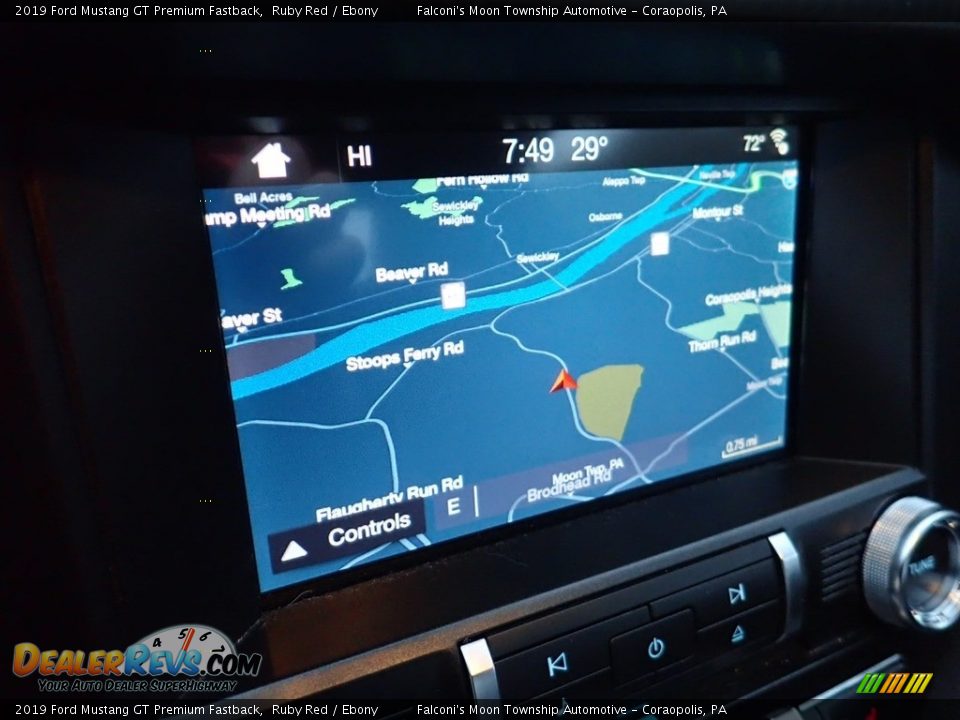 2019 Ford Mustang GT Premium Fastback Ruby Red / Ebony Photo #21