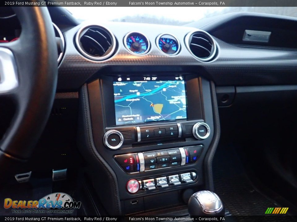 2019 Ford Mustang GT Premium Fastback Ruby Red / Ebony Photo #22