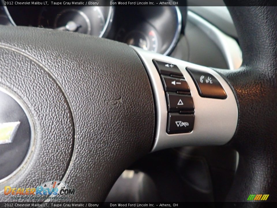 2012 Chevrolet Malibu LT Taupe Gray Metallic / Ebony Photo #27