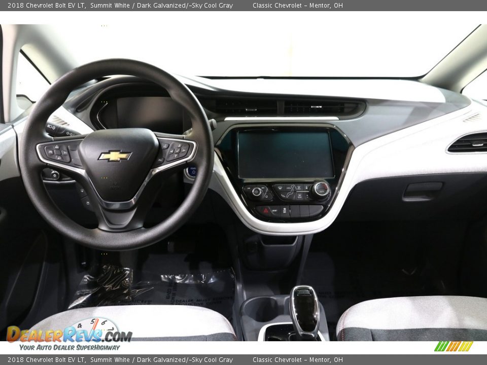 2018 Chevrolet Bolt EV LT Summit White / Dark Galvanized/­Sky Cool Gray Photo #31