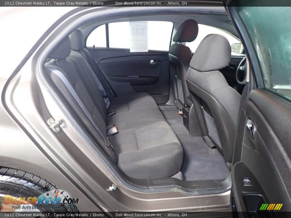 2012 Chevrolet Malibu LT Taupe Gray Metallic / Ebony Photo #36