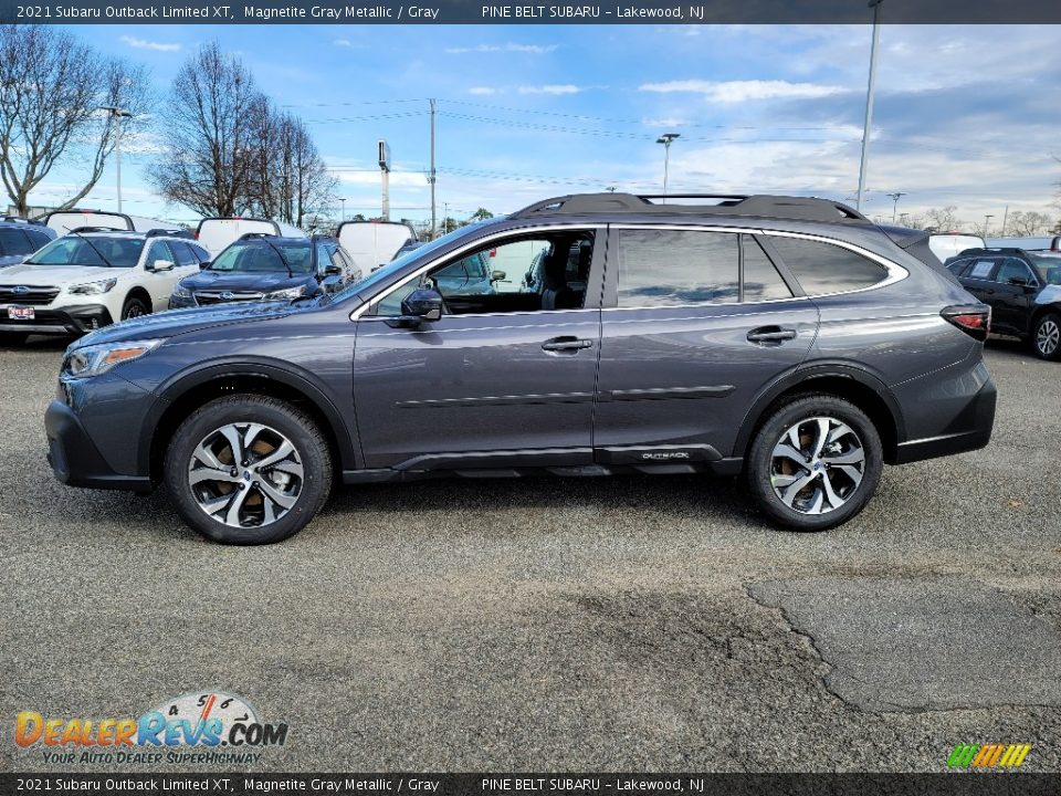 Magnetite Gray Metallic 2021 Subaru Outback Limited XT Photo #4