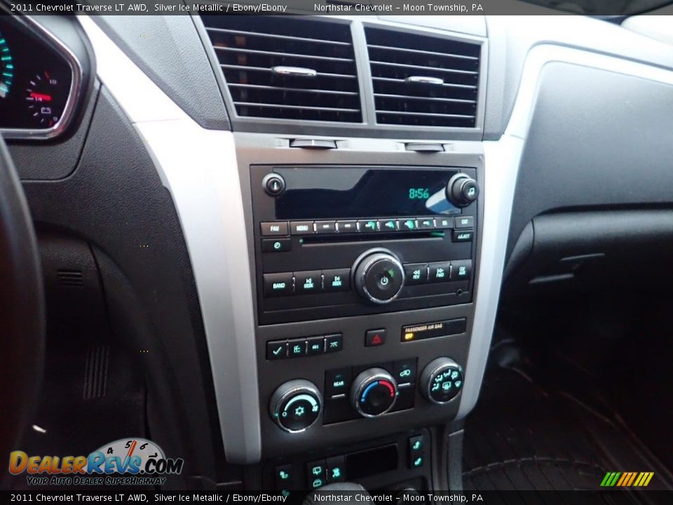 2011 Chevrolet Traverse LT AWD Silver Ice Metallic / Ebony/Ebony Photo #27