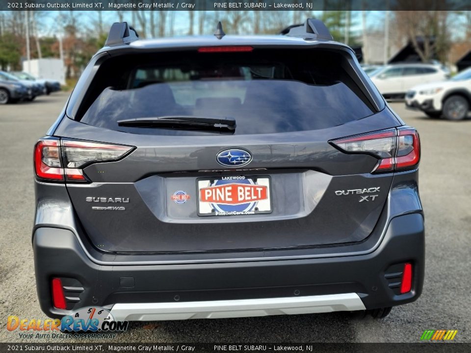 2021 Subaru Outback Limited XT Magnetite Gray Metallic / Gray Photo #7