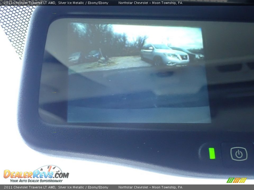 2011 Chevrolet Traverse LT AWD Silver Ice Metallic / Ebony/Ebony Photo #30