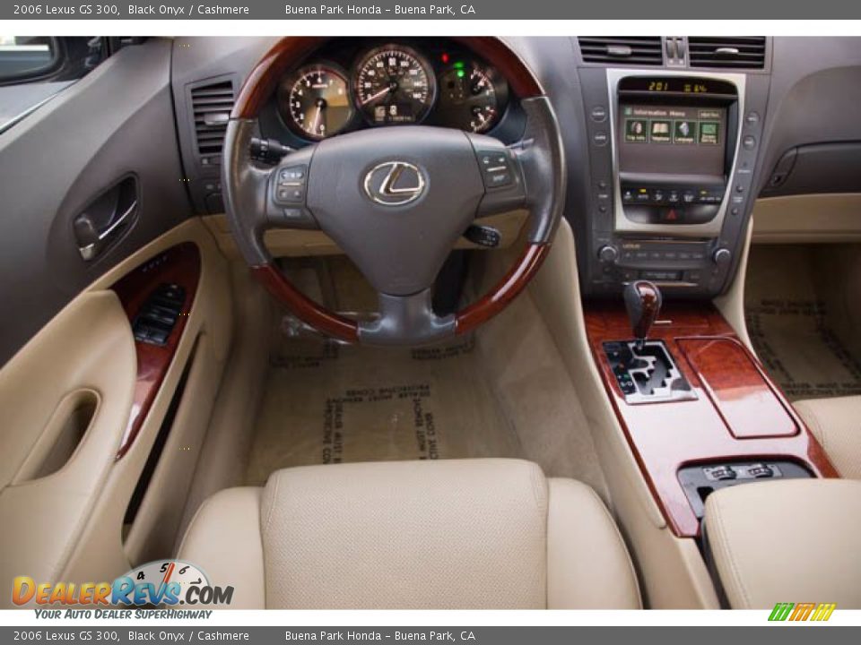 2006 Lexus GS 300 Black Onyx / Cashmere Photo #5