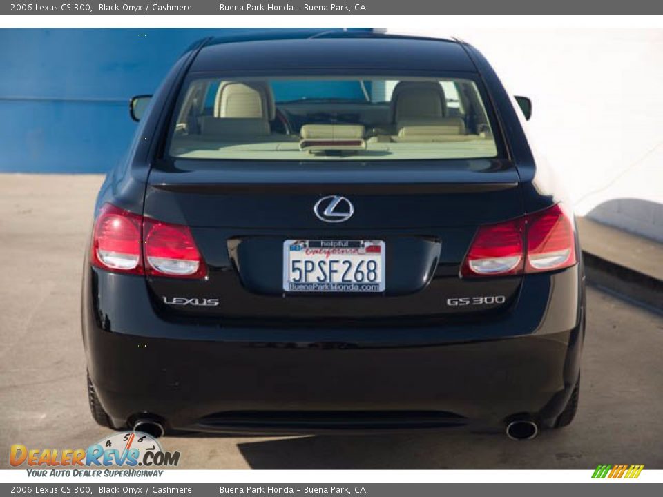 2006 Lexus GS 300 Black Onyx / Cashmere Photo #9