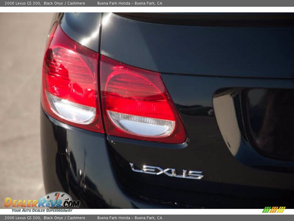 2006 Lexus GS 300 Black Onyx / Cashmere Photo #10