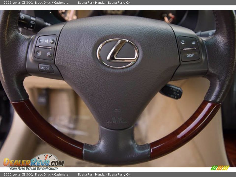 2006 Lexus GS 300 Black Onyx / Cashmere Photo #13