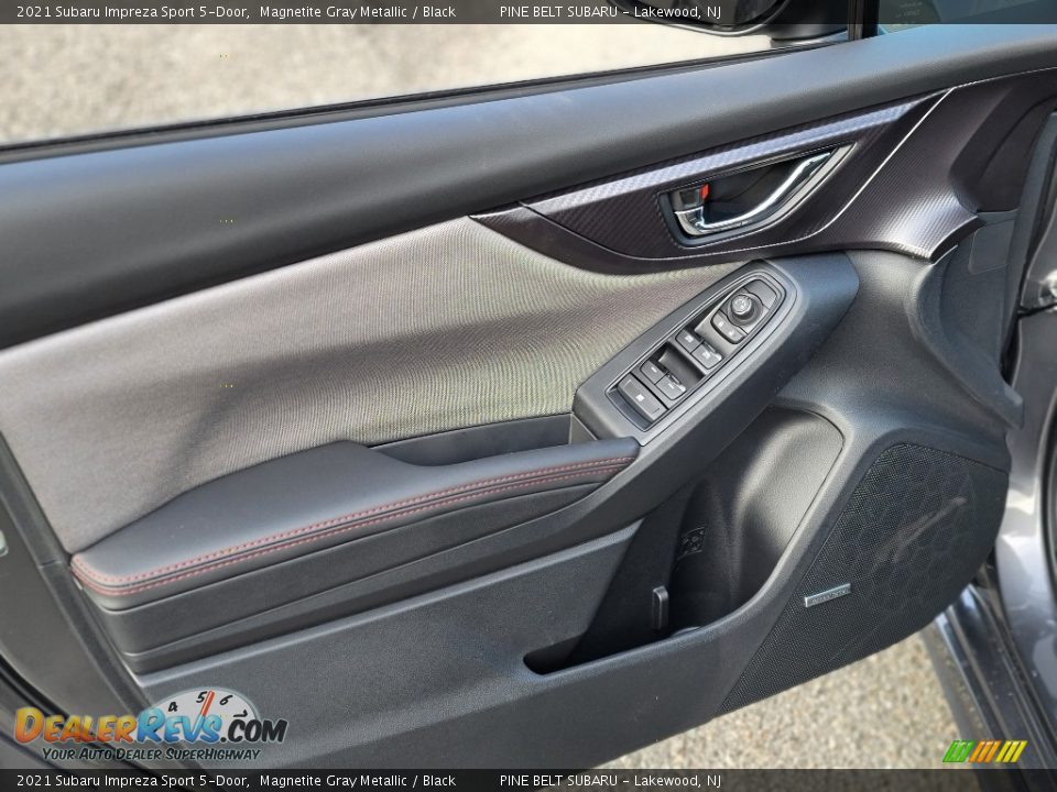 2021 Subaru Impreza Sport 5-Door Magnetite Gray Metallic / Black Photo #13