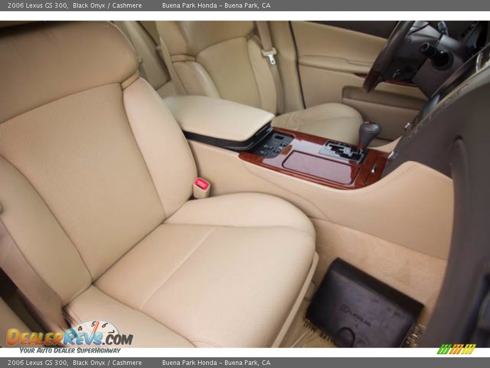 2006 Lexus GS 300 Black Onyx / Cashmere Photo #23