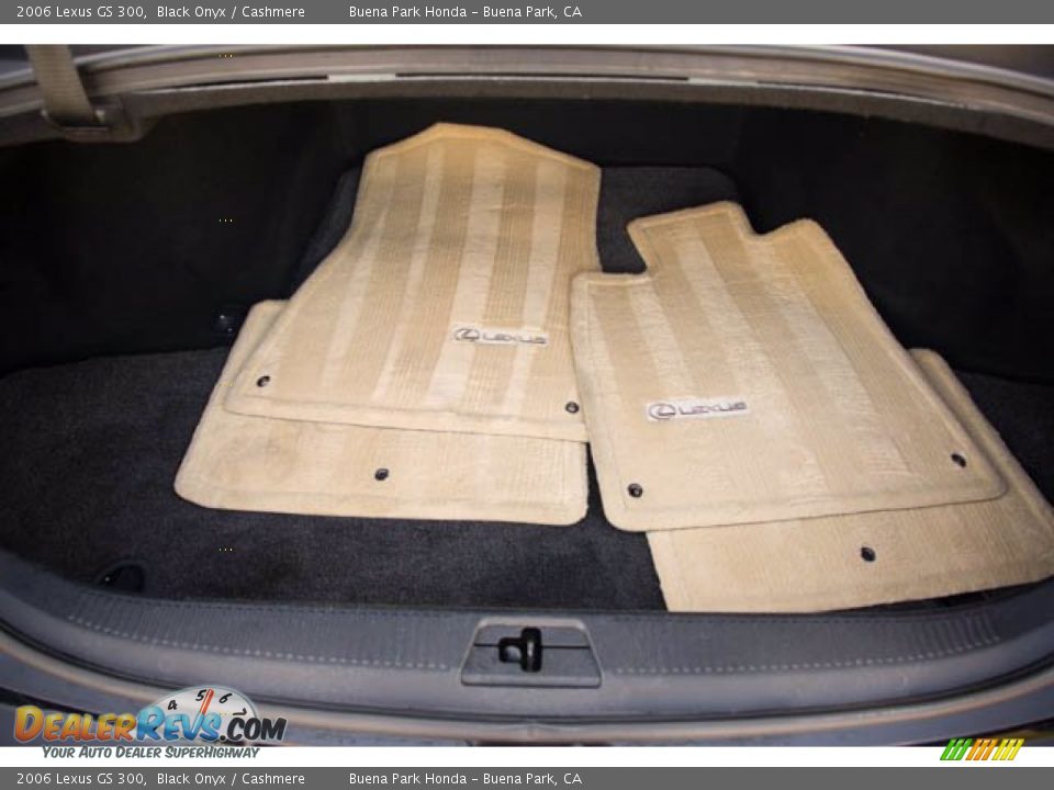 2006 Lexus GS 300 Black Onyx / Cashmere Photo #24