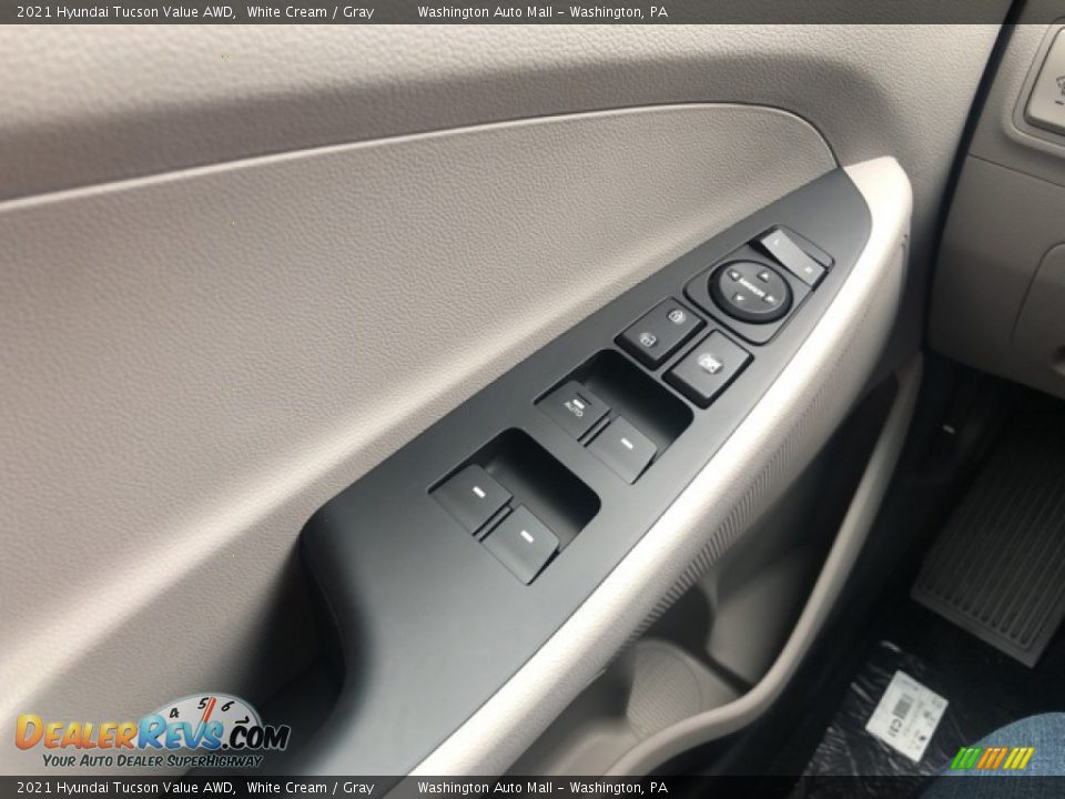 2021 Hyundai Tucson Value AWD White Cream / Gray Photo #8
