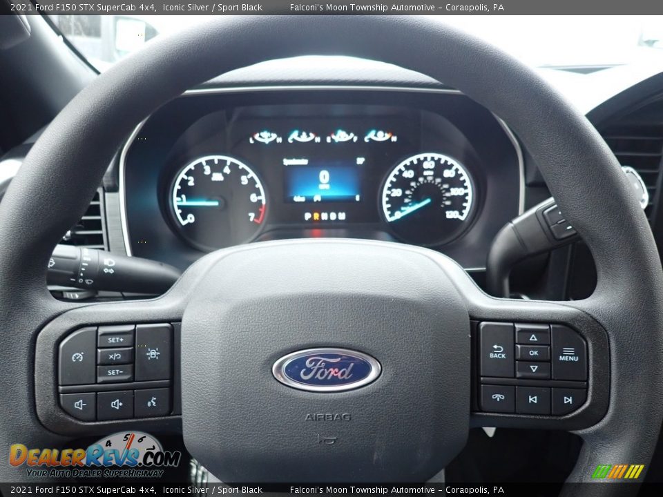 2021 Ford F150 STX SuperCab 4x4 Steering Wheel Photo #15