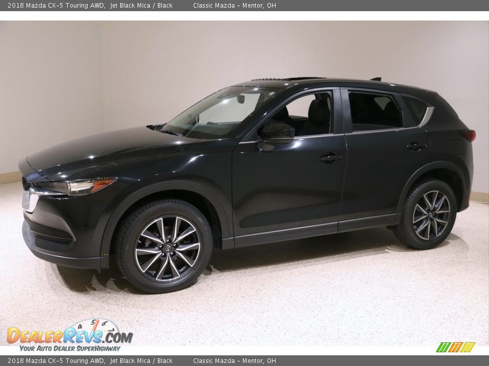 2018 Mazda CX-5 Touring AWD Jet Black Mica / Black Photo #3