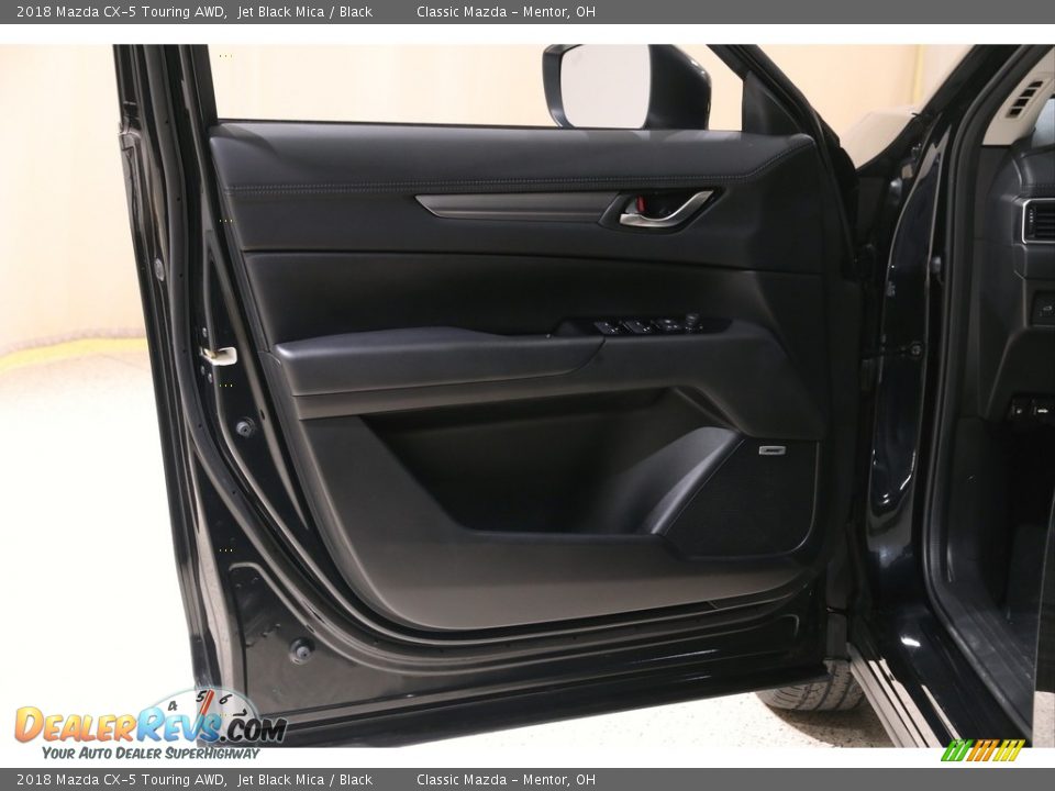 2018 Mazda CX-5 Touring AWD Jet Black Mica / Black Photo #4