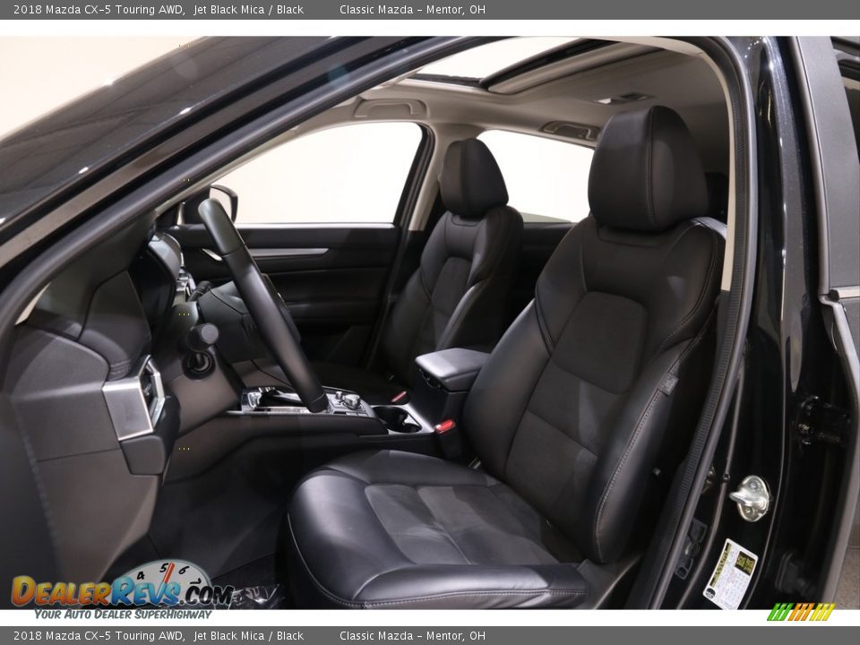 2018 Mazda CX-5 Touring AWD Jet Black Mica / Black Photo #5