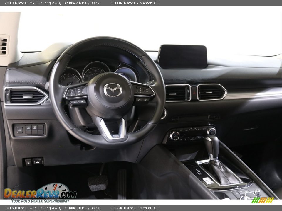 2018 Mazda CX-5 Touring AWD Jet Black Mica / Black Photo #6