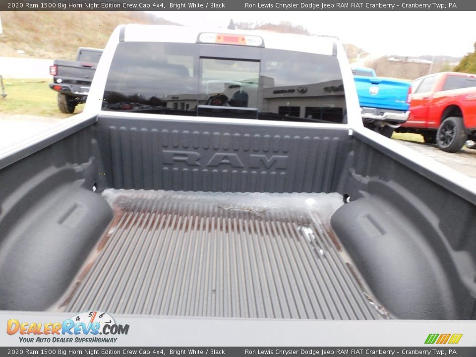 2020 Ram 1500 Big Horn Night Edition Crew Cab 4x4 Bright White / Black Photo #7